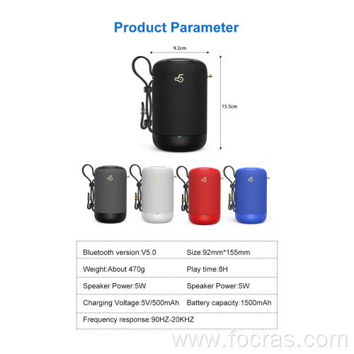 Auto-Pairing Portable Speaker for Sport Bluetooth 5.0